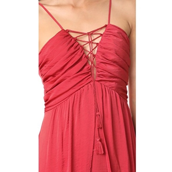 the jetset diaries // lace-up pocket maxi dress - Picture 4 of 4